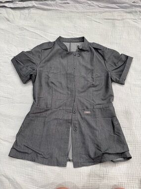 Figs Gray Technical Medical Top